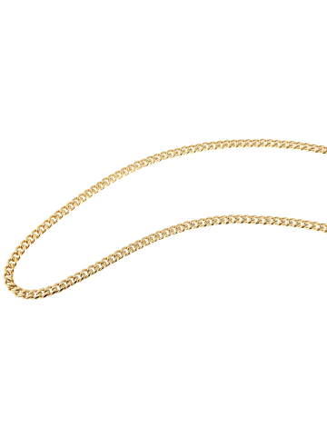 Adeliás Unisex Halskette – Panzerkette aus Edelstahl 60 cm in gold