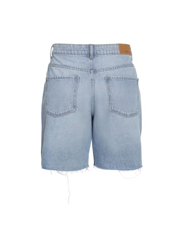 Noisy may Short in Light Blue Denim