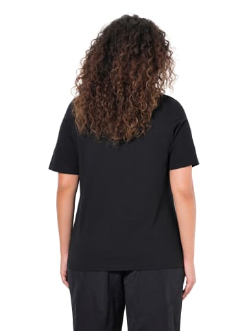 Ulla Popken Shirt in schwarz