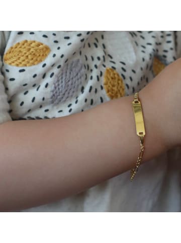 Lucardi 375 Gold Armband Rechteck