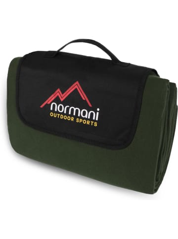 Normani Outdoor Sports Outdoor-Campingdecke, 140 cm x 180 cm Tundra in Oliv