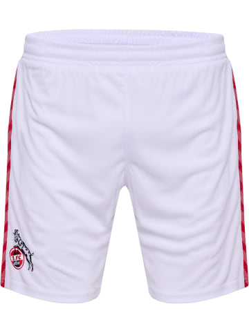 Hummel Hummel Shorts 1Fck 23/24 Fußball Unisex Erwachsene Atmungsaktiv Feuchtigkeitsabsorbierenden in WHITE/TRUE RED