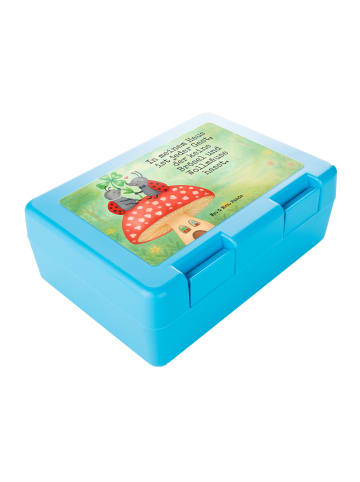 Mr. & Mrs. Panda Snackbox Marienkäfer Fliegenpilz Design mit Spruch in Weiß