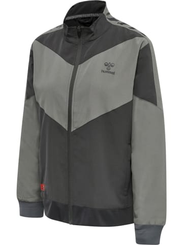 Hummel Jacke "Hmlpro Grid Walk Out Jacket WO" in Grau