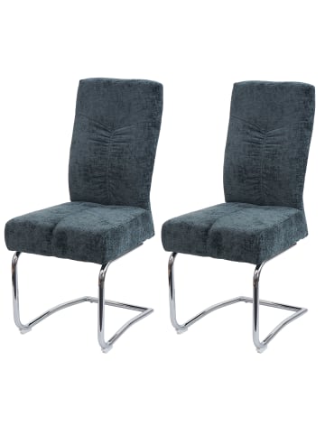 MCW 2er-Set Esszimmerstuhl G56, Blau-grün