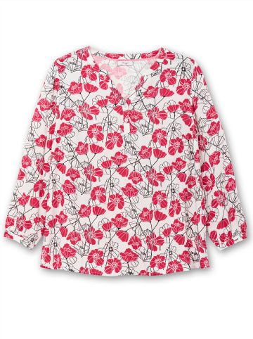 sheego Tunika in ecru-gemustert