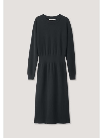Hessnatur Strickkleid in schwarz