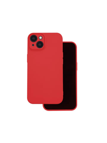 COFI 1453 TFO Silicon kompatibel mit iPhone 17 Pro Max rot Handyhülle in rot