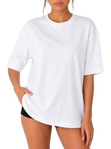 Reichstadt Damen Oversized Oversized T-Shirt in White