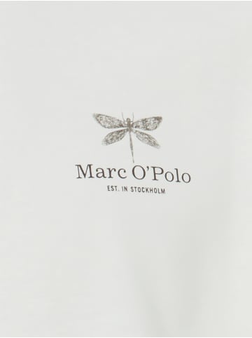 Marc O'Polo T-Shirt in ecru schoko - 0001