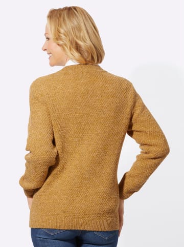 WITT WEIDEN Strickjacke in ocker-meliert