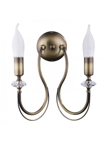 Licht-Erlebnisse Wandlampe (B)26 x (H)31 cm in Messing