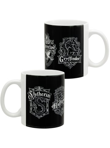 Harry Potter Harry Potter Tasse - 4 Häuser  320 ml in schwarz
