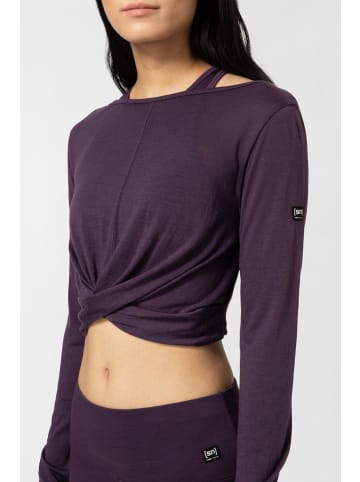 super.natural Merino Longsleeve in lila