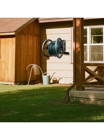 relaxdays Schlauchtrommel in Braun - 60 m