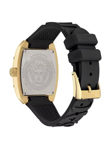 Versace Analoguhr für Damen in Schwarz