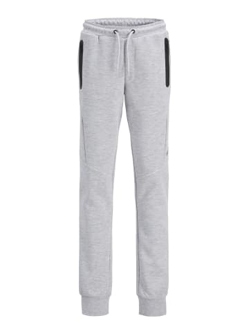 JACK & JONES Junior Jogginghose in Light Grey Melange