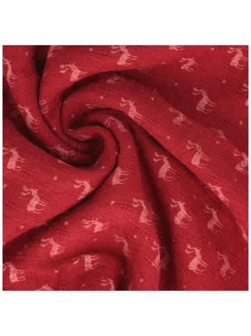 BREITER Schal in rot