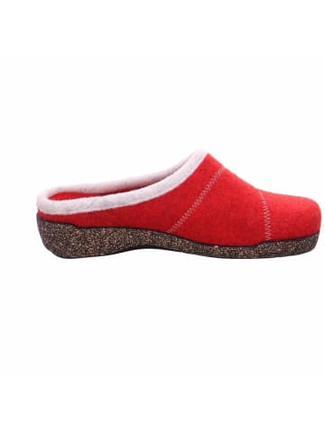 Fischer Markenschuh Hausschuhe für Damen in rot