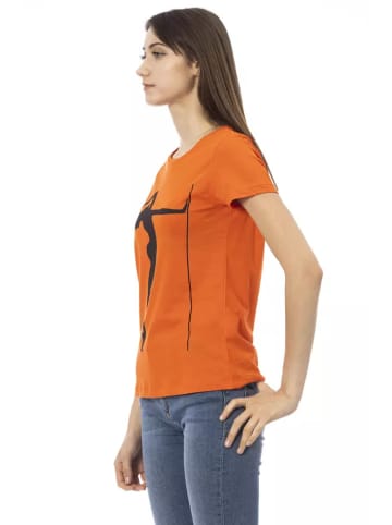 Trussardi Action Orange Baumwolle Damen T-Shirt