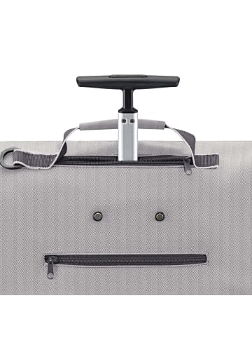 Reisenthel trolley M - Einkaufstrolley 53 cm (herringbone mokka) in herringbone grey