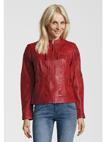 H.I.S Lederjacke Lederjacke "SALINA" in RED