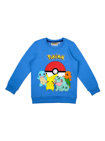 Pokémon Pokemon Pullover mit Pikachu in blau