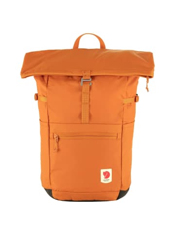 FJÄLLRÄVEN High Coast Foldsack 24 - Rucksack 15" 45 cm (blackberry) in sunset orange