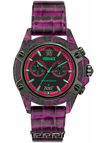 Versace Analoguhr für Erwachsene in schwarz