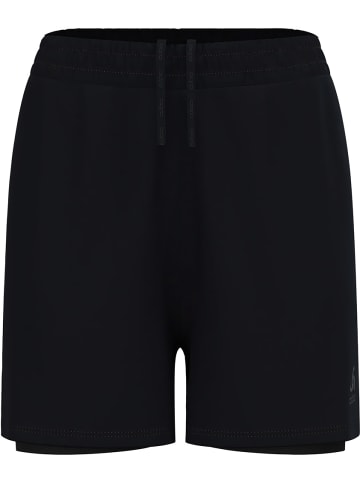 Odlo Sportshorts "2-in-1 short ESSENTIAL 4 INCH" in Schwarz