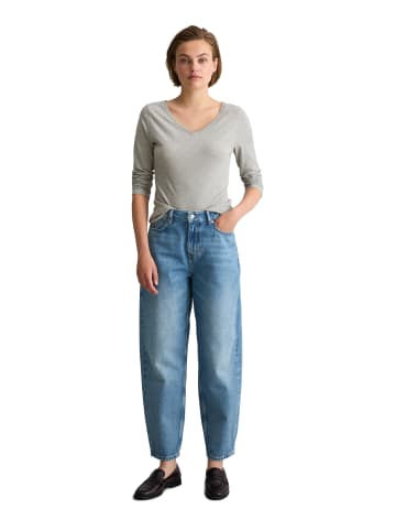 Marc O'Polo DENIM Jeans Model Stine relaxed barrel cropped in Bright Blue