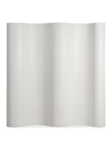 Homestyle4u Paravent Raumteiler in Weiß washed 250x200 cm