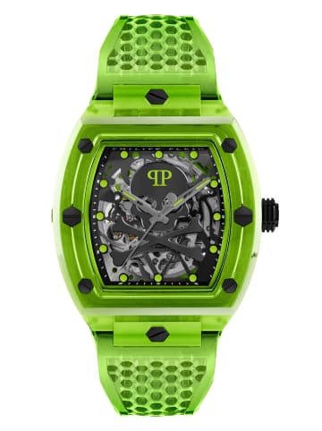 Philipp Plein Automatikuhr für Herren in Grün