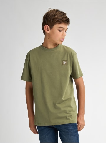 Petrol Industries T-Shirt mit Logo Seaview in Grün