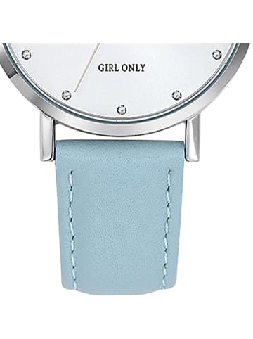 Girl Only Analog-Armbanduhr Girl Only GO in grau mittel (ca. 34mm)