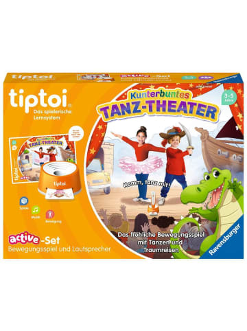 Ravensburger Bewegungsspiel tiptoi® ACTIVE Set Kunterbuntes Tanz-Theater - ab 3 Jahre 3-5 Jahre in bunt