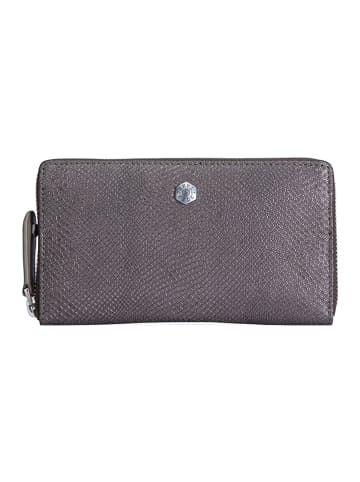 Jekyll & Hide Valencia Geldbörse RFID Leder 17 cm in grey