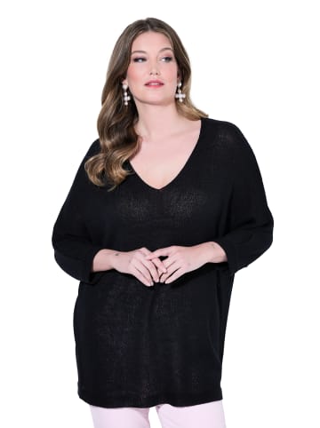 MIAMODA Pullover in schwarz