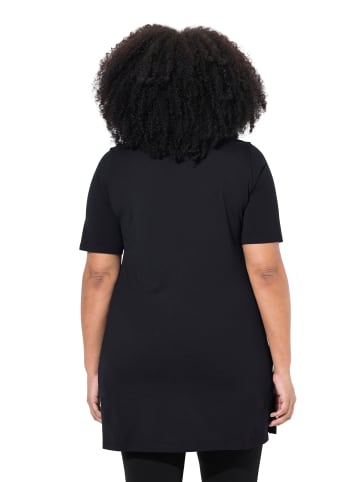 Ulla Popken Longshirt in schwarz