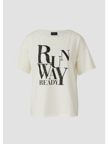 s.Oliver T-Shirt in 02D0_creme