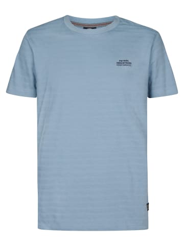 Petrol Industries Logo T?Shirt Cobre in Blau