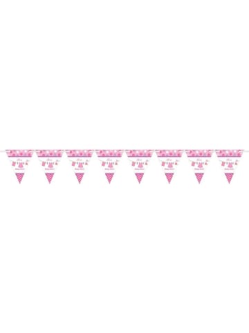 amscan Babyparty-Set It's a Girl 35-teilig Gender Reveal Party in rosa