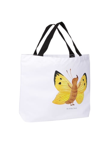 Mr. & Mrs. Panda Tote Bag Schmetterling Zitronenfalter ohne Spruch in Weiß