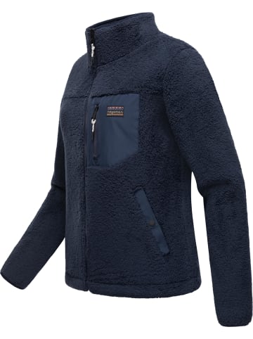 ragwear Plüschjacke Alaris in Navy