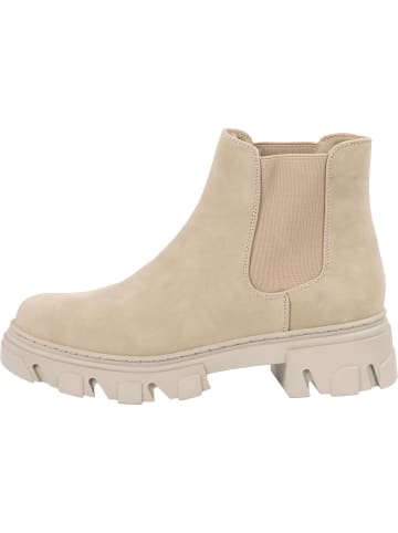 palado Chelsea Boots in Cream/Cream