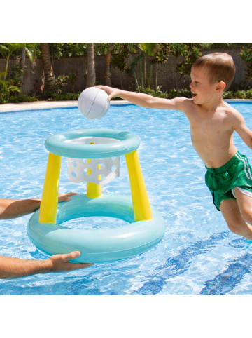Intex Wasserspiel Floating Hoops Basketballkorb türkis 67x55cm in türkis