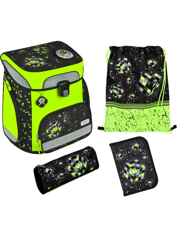 SCOOLI EasyFit Glow EditionSet 5-tlg. DIN Space Robot in schwarz