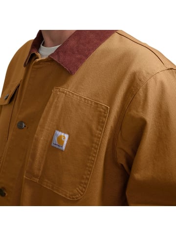 CARHARTT  Jacke "Duck Loose Fit 106675" in Braun