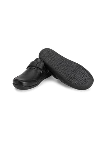 VITAFORM Hirschleder Clogs in schwarz