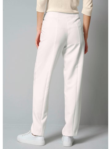 Alba Moda Hose mit Gürtel in offwhite